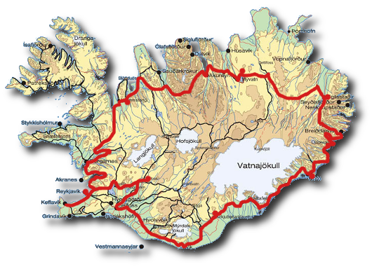 Roads & Safety - Iceland On The Web