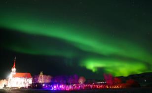 aurora-borealis-thingvellir-church-iceland